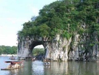 Elephant Trunk Rock at Guilin