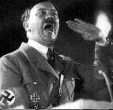 Adolf Hitler does speech