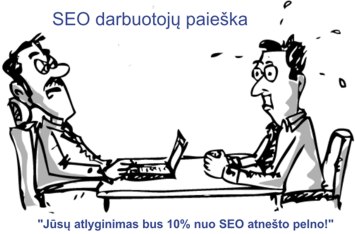 SEO pareigos