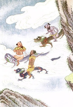 Huainanzi: dragon gods
