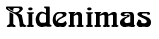 ridenimas